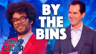 Richard Ayoade Overcorrected Jimmys Mum  Big Fat Quiz  Jimmy Carr [upl. by Oznofla]