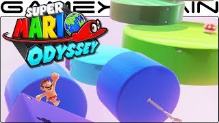 Super Mario Odysseys Mario Sunshinelike Platforming Challenge Gameplay  Direct Feed [upl. by Ingvar]