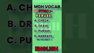 Synonyms of Peruse syno shorts mghtricks [upl. by Drageruaeb]