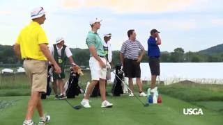 Oakmont Members Take Final Swings Before US Open [upl. by Nohtanoj]