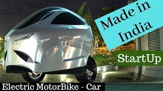 Made in India Electric CarMotorcycle StartUp  SINA MOBILITY [upl. by Wadsworth513]