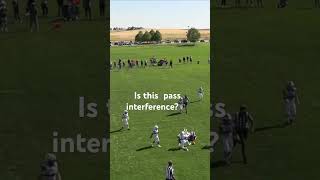 Is this pass interference [upl. by Marjana]