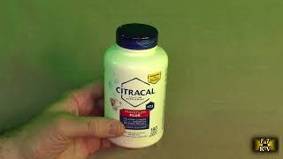 REVIEW Citracal Maximum Plus Easily Digested 630 mg Calcium Citrate 1000 IU Vitamin D3 [upl. by Sinegold]