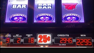 Huge Jackpot 🎰25 denom casino jackpot [upl. by Orabelle310]