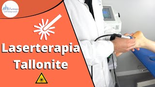 Laserterapia Tallonite  La Luce che ti cura il dolore al piede [upl. by Elayor]