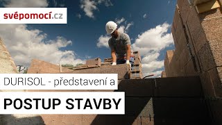 Postup stavby z tvárnic DURISOL  Nová generace stavebních materiálů  Energy Domy [upl. by Apfel271]