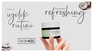 SKIN401  Niacinamide Refreshing Cream [upl. by Fredette]