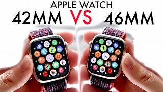 Apple Watch 42MM Vs 46MM Size Which Should You Get [upl. by Azriel138]