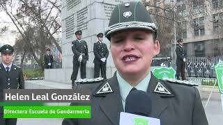 ESCUELA DE GENDARMERÍA HOMENAJEÓ AL GENERAL MANUEL BULNES PRIETO [upl. by Nivan]