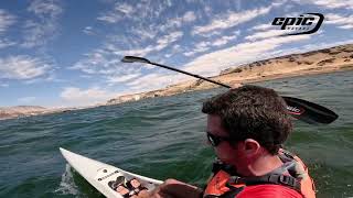 Epic Downwind Paddle in a Desert [upl. by Murdocca493]