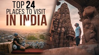 Top 24 Coolest Places to Visit in India  India Travel Guide [upl. by Annoit]