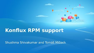 Konflux RPM support  Fedora 41 Release Party [upl. by Anassor]