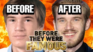 PEWDIEPIE  Before They Were Famous  UPDATED  AGAIN [upl. by Kosse]