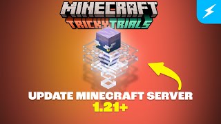 How to Update Your Minecraft Server to 121  Tricky Trials [upl. by Rudiger785]