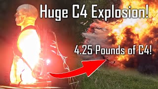 Massive C4 Explosion vs Ballistic Torsos  Ballistic HighSpeed [upl. by Eahc277]