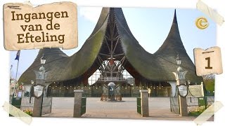 De ingangen van de Efteling  De Magische Klok  Efteling [upl. by Einafit]