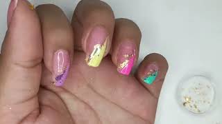 36 How to Do Poly Gel  Summer Nailart Ideas  Summer Colour  Nails Transformation [upl. by Mor]