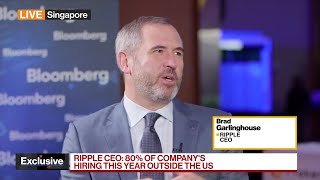 Crypto Firm Ripple Plans Over 80 of Hiring This Year Outside US CEO [upl. by Leo]