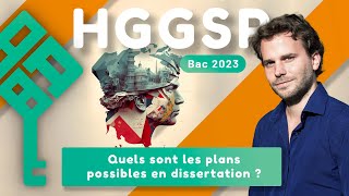 HGGSP  Les plans possibles en dissertation  Bac 2025 [upl. by Dukey]