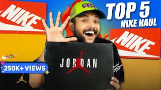 UNBOXING Top 5 Best NIKEJORDAN ShoesSneakers for Men  NIKE Jordan Haul Review 2023  ONE CHANCE [upl. by Atisusej]