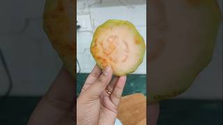 Kuch jhat pat ho jaye quick guava chat masala recipe shorts fruitsalad trending [upl. by Annahaj]