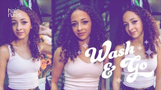 Wash N Go Styling  Hair Rules [upl. by Reggy70]