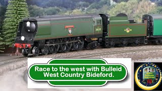 Race to the West with Bulleid West Country Class Bideford ¦ Steam Holiday Train [upl. by Emoreg347]