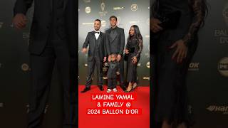 Lamine yamal amp family  2024 ballon dor ballondor2024 fcbarcelona lamineyamalskills football [upl. by Nosydam]