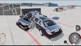 Maybach Pullman S650 crash test [upl. by Warfeld95]