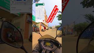 Real vs Google Map Reaching Time Challenge shorts motovlog map [upl. by Fernand261]