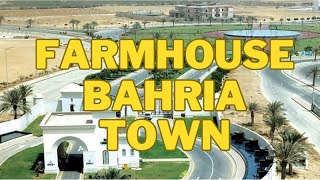 Farmhouses in Bahria Town Karachi  Market Rate Options and Tour [upl. by Uird]