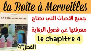 chapitre 4 شرح الفصل 4 بالعربيةla Boîte à Merveillesرواية علبة العجائب 1BAC régionalrésumé [upl. by Purdy429]