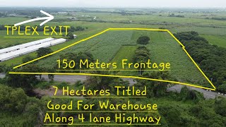 vlog 569 FARMLOT ALONG NATIONAL HIGHWAY 7 HAS TITLED 34 MINUTES FROM TPLEX ANAO EXIT [upl. by Ancell]