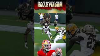 49ers new CB Isaac Yiadom Hidden Gem 👀🏈 49ers NFL [upl. by Elenahc]