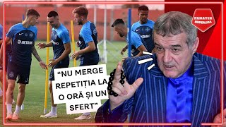 Gigi Becali SCHIMBA DIN NOU ANTRENAMENTELE la FCSB “GATA cu telefoanele” [upl. by Elyod39]