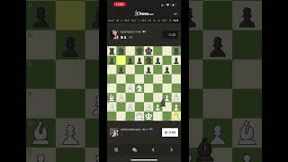 Lots of Work Checkmate 🥵 Bullet Chess chess strategygames youtubeshorts bulletchess [upl. by Nicolais]