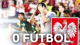 POLONIA Un EQUIPO con 0 FÚTBOL que DEPENDE de LEWANDOWSKI  HIZO MÁS que MÉXICO en QATAR 2022 [upl. by Rustie]