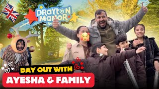 Day Out With Ayesha amp Family 🥰 We Enjoy So Much In Drayton Manor Park 🎢🛝🎡 [upl. by Daniel]