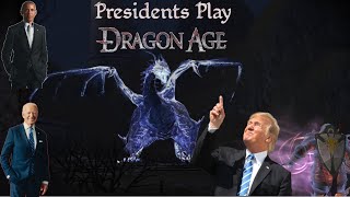 Presidents Play Dragon Age Origins Awakening Part 4  Donald Vs The Queen of the Blackmarsh [upl. by Resiak]