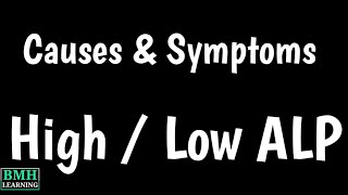 Causes Of High Alkaline Phosphatase In Blood  Symptoms Of High ALP [upl. by Meldon745]