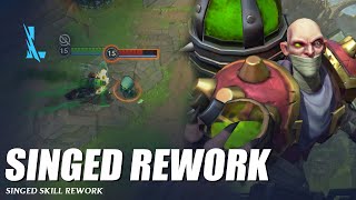 Singed Skill Rework  Wild Rift [upl. by Blanc]