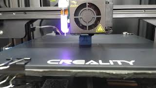 Ender 3 Pro with Klipper Calibration Cube Print 300mms speed [upl. by Eixirt763]