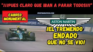 LA RADIO VIRAL DE FERNANDO ALONSO DISCUTIENDO CON SU INGENIERO PROBLEMAS GORDOS EN ASTON MARTIN [upl. by Nole820]