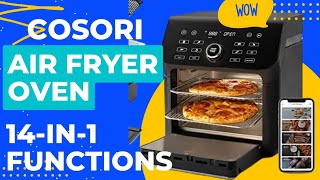 COSORI Air Fryer Oven 10 Qt Family Size14in1 Functions Productsjunction [upl. by Ymas243]