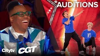 Viral Dance Duo Funkanometry Bring the FUNK to the CGT Stage  Auditions  Canadas Got Talent 2024 [upl. by Lovett285]