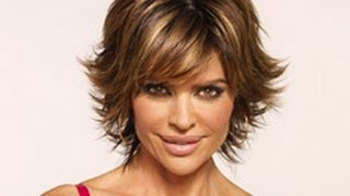 Part 1 of 2 How to CUT and STYLE your HAIR like LISA RINNA Haircut Hairstyle Tutorial layered shag [upl. by Kirshbaum]