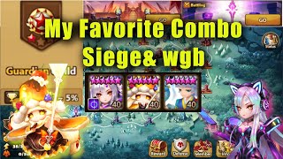 siege eps 13 douman escape from cursed summonerswar siege [upl. by Gifford]