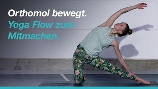 Yoga Flow zum Mitmachen  Orthomol bewegt [upl. by Quinn]