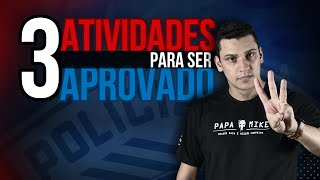 3 Atividades para ser Aprovado na Prova de Soldado Concurso PMSP 2024  Leandro Fajan [upl. by Ahsener]