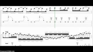 Since Ive Been Loving You guitar solo  slowly х05 with accurate tabs [upl. by Osterhus]